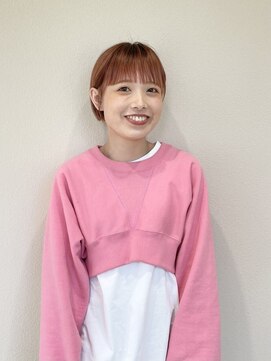 クレオ パセーラ店(CLEO) pink orange bob