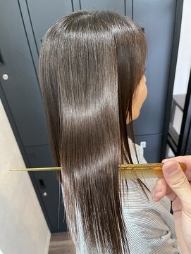 スペース 海浜幕張(spes) 【海浜幕張で叶う髪質改善】艶髪チョコレートカラー