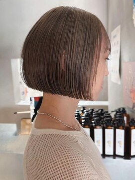 ハウ 心斎橋(how) ミニボブ/ショート/ショートヘア/前下がりボブ/ぱつっとボブ