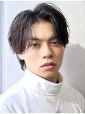 ほつれナチュラルセンターパート