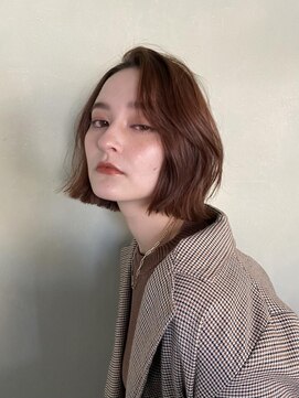 ジェムバイアルテフィーチェ(gem by artefice) 外ハネくびれボブ/ヘルシースタイル/フレンチカジュアル