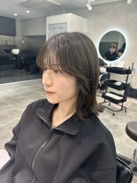 ジーニー 千葉(GENiE)&nbsp;くびれミディアム/オリーブベージュ/顔周り/千葉【白井愛海】