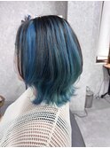 アンブレラカラー ターコイズブルー