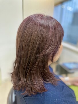 リブレ(LIBRE+hp) 艶感ピンク×レイヤーミディアム