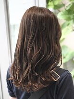 オルガ(orga)&nbsp;ワンレンニュアンスセミロング