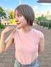 【全員】ブリーチなしで高彩度 ダブルカラー＋クイックトリートメント ￥14800
