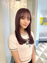 ローネス ギンザ(LONESS ginza)&nbsp;ピンクラベンダーレイヤーカット髪質改善トリートメント銀座