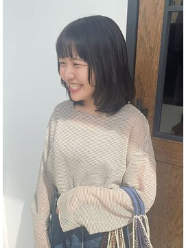 ミスターグッドモーニング(MR.GOOD MORNING) 顔周りレイヤー×マロンブラウン