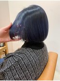 ブルーブラックカラー