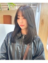 アイノウ(I know)&nbsp;透明感暗めグレージュカラー＊