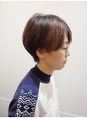30代40代50代おすすめ　コンパクトショート×デザインカラー
