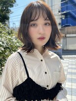 ヴェイン 渋谷(vain)&nbsp;レイヤーボブ　フェイスレイヤー　韓国　イルミナカラー　ボブ