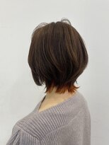 ナオシ 田原台店(nao c)&nbsp;オレンジ×インナーカラー