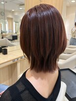 アッシュ 成瀬店(Ash) ブリーチ無しカシスカラー