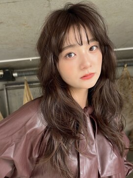 プロス(Pros) チョコレートブラウン/レイヤーロング/表参道