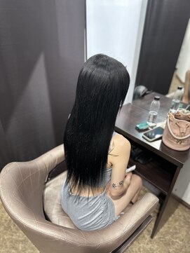 フロレゾンヘアデザインエクステ(floraison hair design exte) off black × pull exte