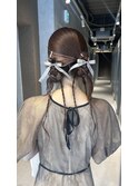 甘くなりすぎないタイトツイン