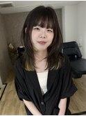 大分ハッシュカット韓国ヘアレイヤーカット