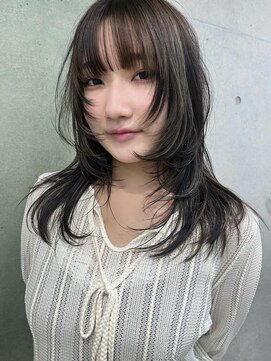 キャロルガーデンズ ボコカ 表参道(Carroll Gardens bococa) 【riNa】レイヤーカット、マロンブラウン