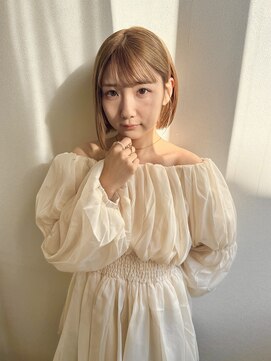 【sana担当】ハイトーンボブ