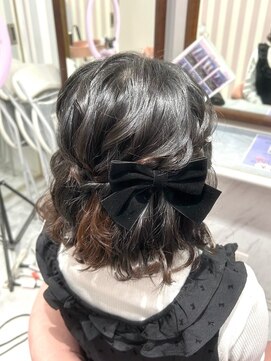 ガーリースタイル/心斎橋/ヘアメ/セットサロン