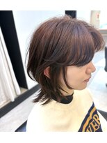 デイズ ヘアー デザイン(DAY'S hair design)&nbsp;ウルフレイヤー・ミディアム・カジュアルスタイル♪