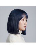【狭山ヶ丘】暗髪でも重くない。光に透ける究極のブルーブラック