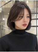 20代30代トレンドなレイヤーカットハッシュカットレイヤーボブ