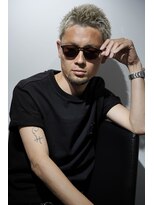 リップスヘアー 銀座(LIPPS hair) スパイキーショート 金髪ショート