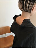 ショートボブ×ブリーチを使ったハイライトカラー☆ショートボブ