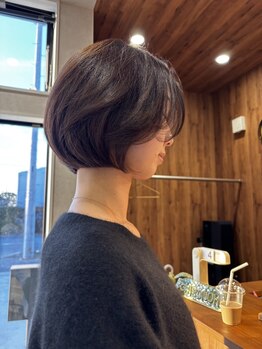 イチルノヒ(iCHIRUNOHi)の写真/ショート独自のやわらかさと毛先の細部にまでこだわって1ミリ単位でスタイルを作ります♪