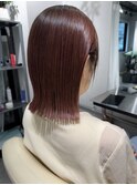 タッセルボブレイヤー髪質改善トリートメント心斎橋美容室
