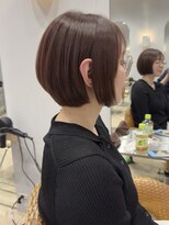ティエラ 原宿 表参道(Tierra)&nbsp;〈Tierra毛利仁美〉艶やかなピンクベージュボブ