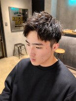 エイトメン 吉祥寺店(EIGHT MEN) アップバング ツイストパーマ ツーブロック