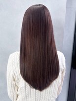 アルバム 銀座(ALBUM GINZA)&nbsp;美髪おくれ毛韓国前髪カットヘアロング_ba550452