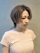 エル バイ ゼノン ビューティー(L by ZENON BEAUTY)&nbsp;ダークパープル/ナチュラルショート/ミルクブラウン/天王寺/