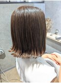 ナチュラル外ハネミディアムボブ