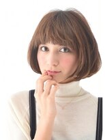 スタジオ ノル(studio noll)&nbsp;大人かわいい小顔前下がりフェザーボブ☆
