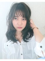 リアム ヘアアンドメイク(liam hair and make)&nbsp;クールレイヤー*ミディアム*モノトーン