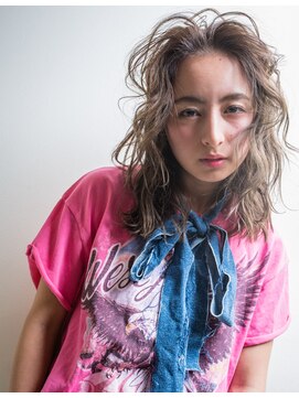 オーガスト ヘア ネイル(AUGUST hair nail) 強めパーマスタイル クラシカル デジタルパーマ ロブ