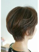 お手入れ楽なくびれショート