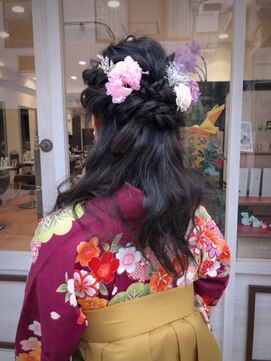 エルザ ヘア(ERUZA HAIR) †卒業ハーフアップ†