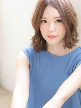 ヘアープロデュース ジェネシス(hair produce genesis) ◇genesis◇前下がりボブレイヤー×外ハネゆるカール