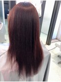 高難易度縮毛矯正＝手で乾かしただけです。本当です。