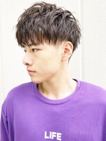 キアラ(Kchiara)&nbsp;窪田正孝風パーマスタイル×スパイラル×刈り上げ/福岡天神佐野