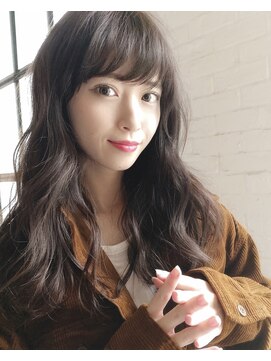 チョビー(Chobii) 058/小顔 デジタルパーマ ネイビーカラー 美髪 ケアカラー/栗原