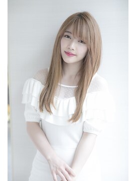 アフロディーテ ギンザ 秋葉原店(APHRODITE GINZA) 切りっぱなしボブ/エアリーロング/美髪/ピンクブラウン/秋葉原