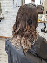 ルモ ヘアー 泉佐野ベイエリア店(Lumo hair) グラデーションカラー