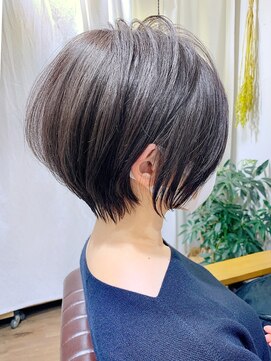 アヴァロン(AVALON) 【30代40代】横顔美人な絶壁解消ショートパーマ「永田カズヤ」