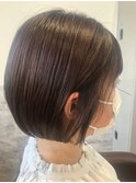 ミニボブ×アイスピンクカラー